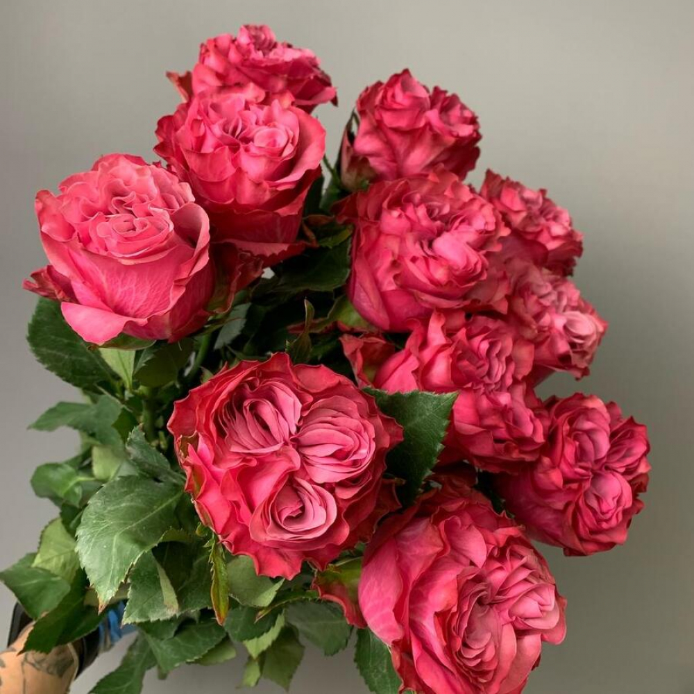 Букет из 11 роз Кантри Блюз (Изображение 1)