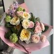 Букет «Butterfly» с пионовидными розами 
