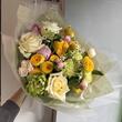 Дофаминовый букет с пионами 