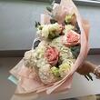 Авторский букет «Peachy mix»