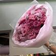 Букет с пионовидными розами «Berry»