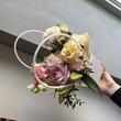 Композиция с цветами в сумочке «Paris»