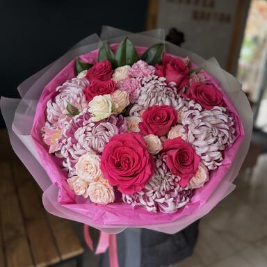 Авторский букет «Blush Harmony»