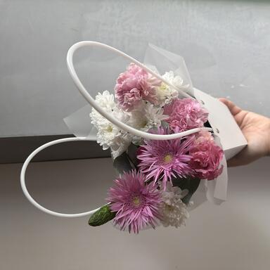 Композиция в сумочке «Pinky»