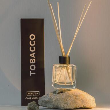 Ароматизатор для дома, Диффузор ароматический с палочками Horizon Candles Sticks "TOBACCO". 100 мл