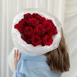 Красные розы «Explorer» 15шт