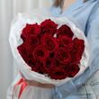 Красные розы «Explorer» 15шт