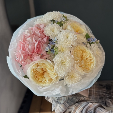 Букет "Peaches and Cream"