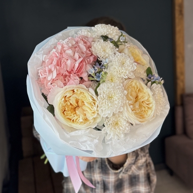 Букет "Peaches and Cream"