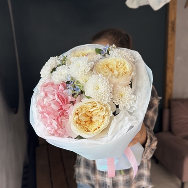 Букет "Peaches and Cream"