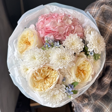 Букет "Peaches and Cream"