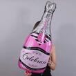 Шар бутылка шампанского PINK