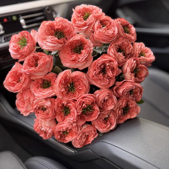 Пионовидные Розы Mandarin Expression 25шт