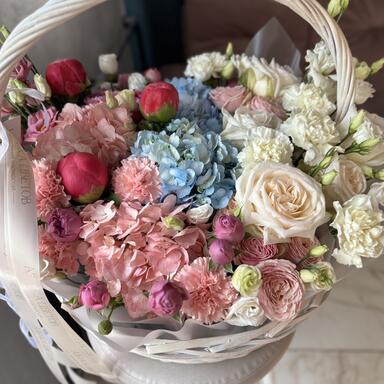 Букет «Forever» в корзине 