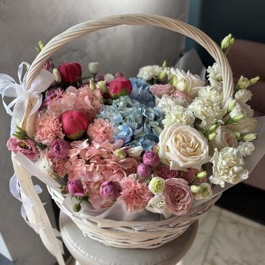 Букет «Forever» в корзине 