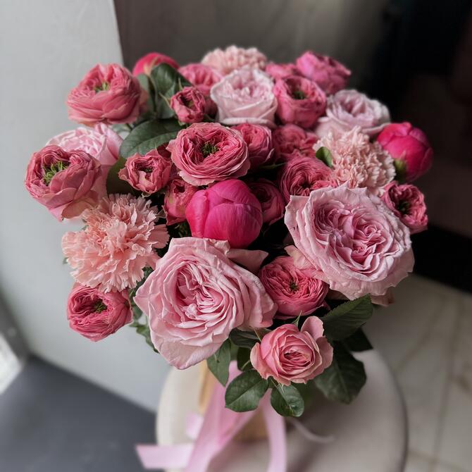 Букет «Coral Sunset»