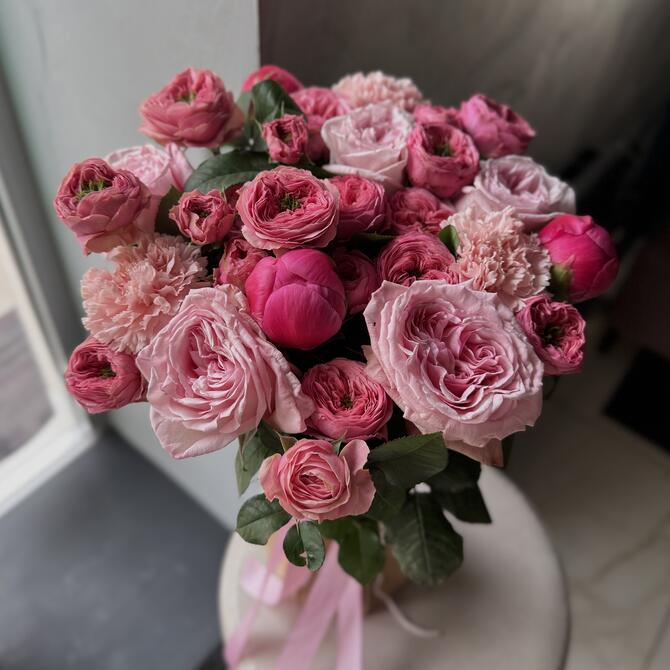 Букет «Coral Sunset»