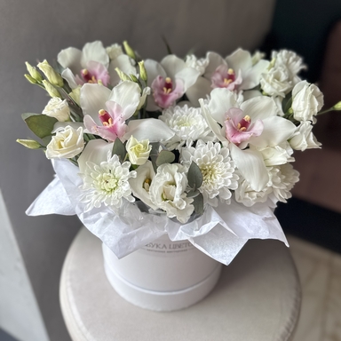 Букет «White Angel» в коробке 