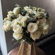 Букет невесты #1 из кустовых роз