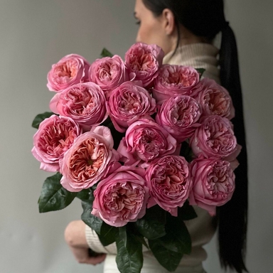 Пионовидные розы Pink Expression 15 шт
