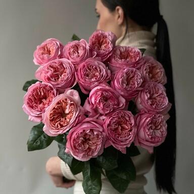 Пионовидные розы Pink Expression 15 шт