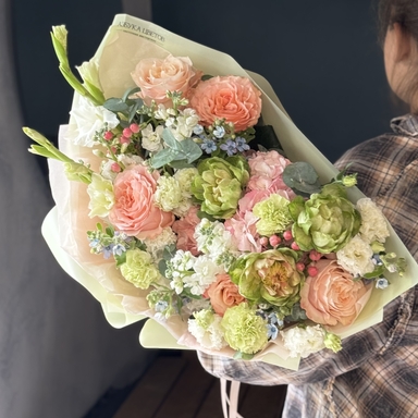 Букет «Peach Charm»