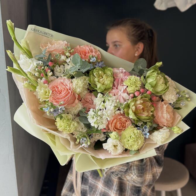 Букет «Peach Charm»