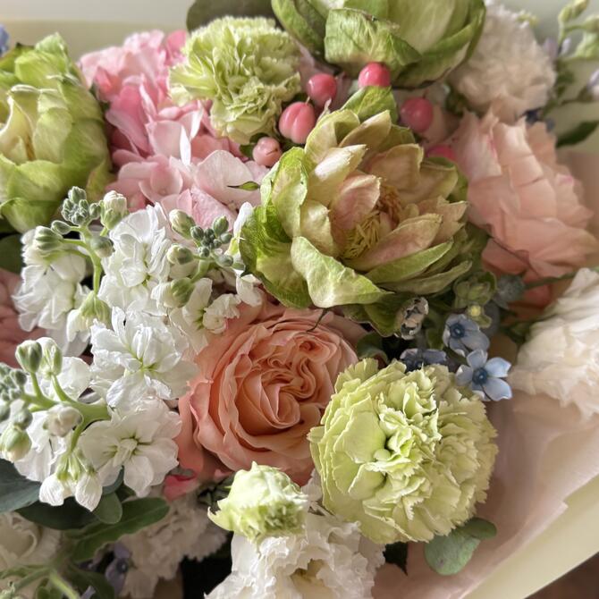 Букет «Peach Charm»