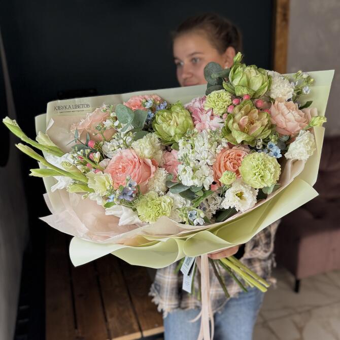 Букет «Peach Charm»