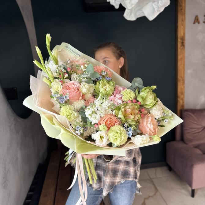 Букет «Peach Charm»