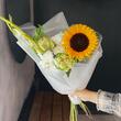 Букет с подсолнухом «Sunny»