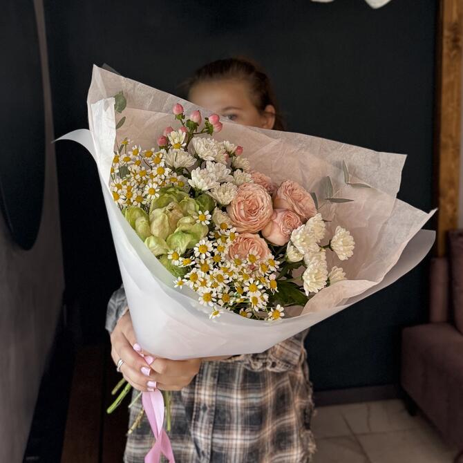 Букет «Нежное послание»