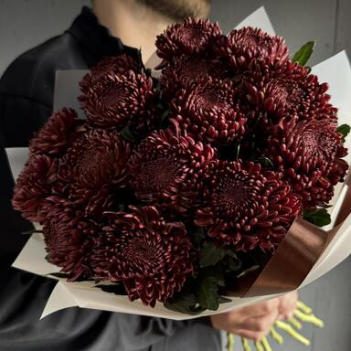 Хризантема Бигуди Brown 15шт