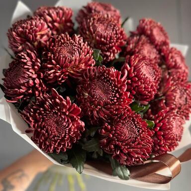 Хризантема Бигуди Brown 15шт