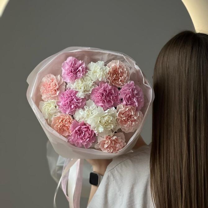 Нежные диантусы MIX 15шт