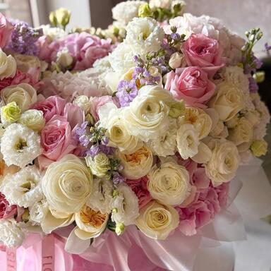 Premium коробка с цветами "Froral"