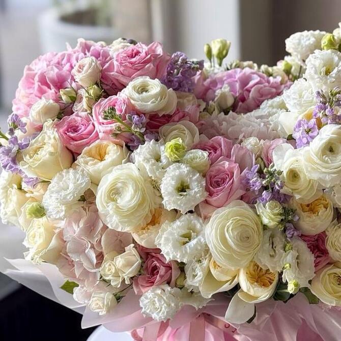 Premium коробка с цветами "Froral"