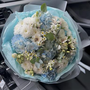 Букет «Blue Sky»