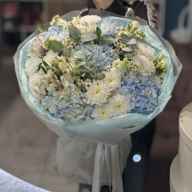Букет «Blue Sky»