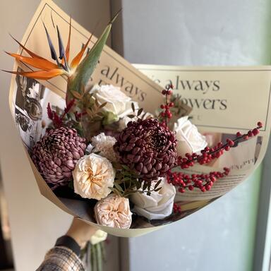 Букет «Maroon»