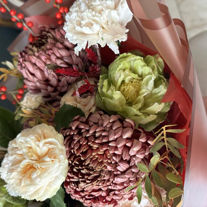 Букет «Maroon»