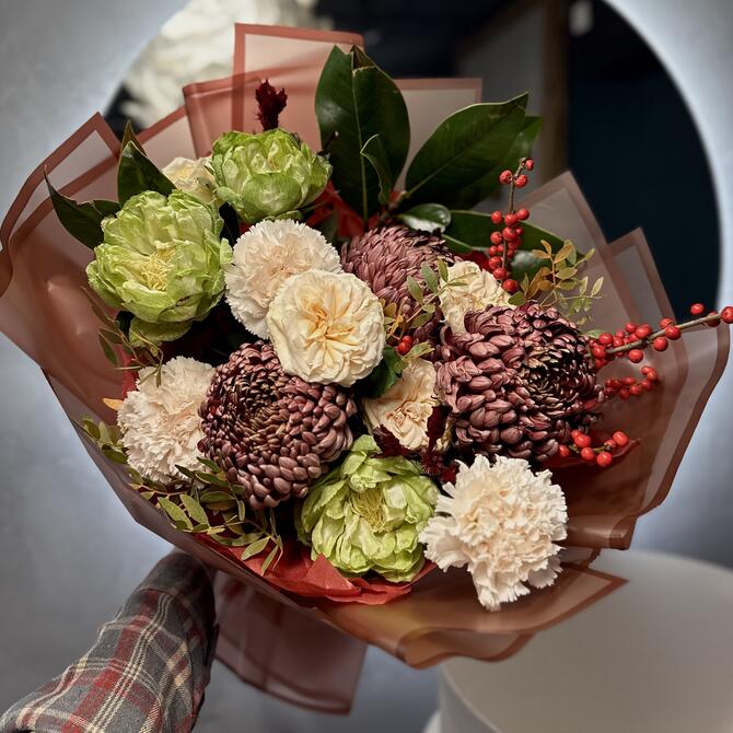 Букет «Maroon»