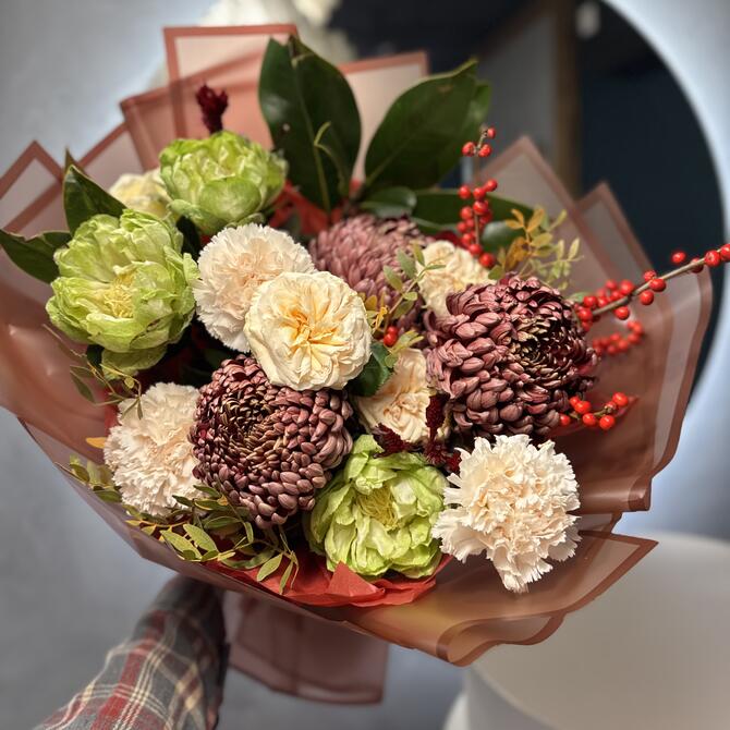 Букет «Maroon»