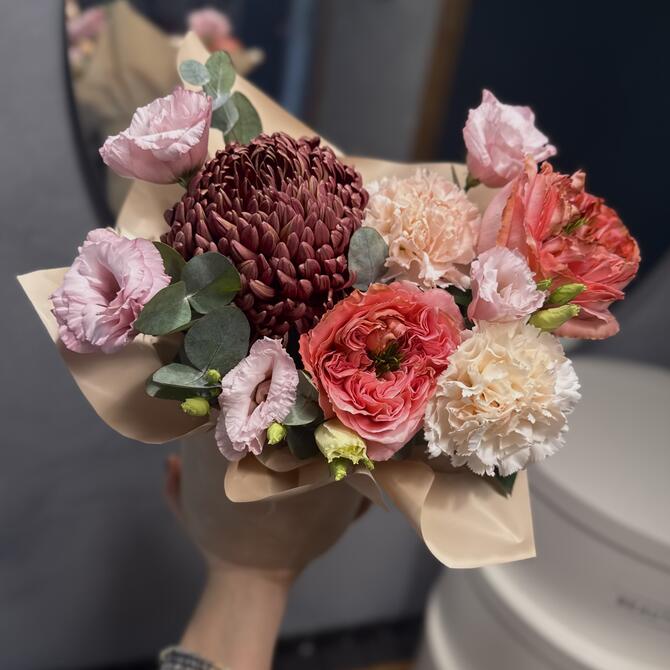 Композиция в коробке «Warmth»