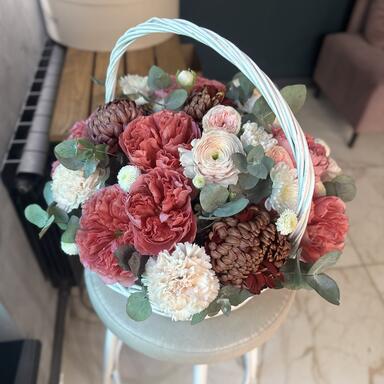 Корзина с цветами «Candy»