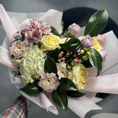 Букет «Лавандовый раф»