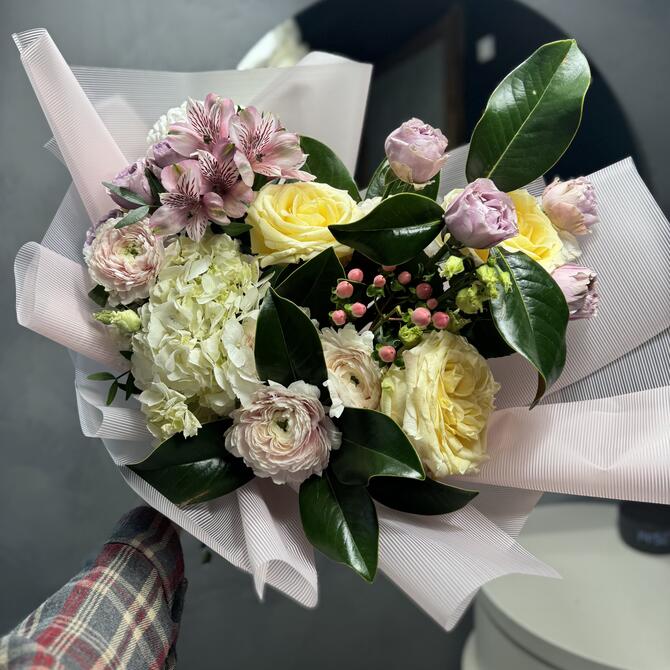 Букет «Лавандовый раф»