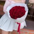Красные розы 25 шт (40 см)