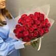 Красные розы 35 шт (40 см)