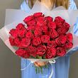 Красные розы 35 шт (40 см)